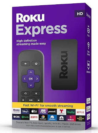 Roku Express | Dispositivo de transmisión HD Roku con control remoto ...